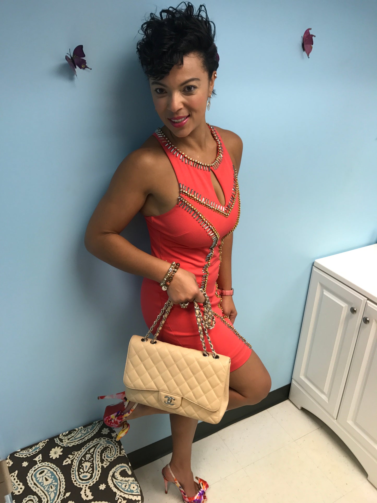 Marciano Beaded Dress