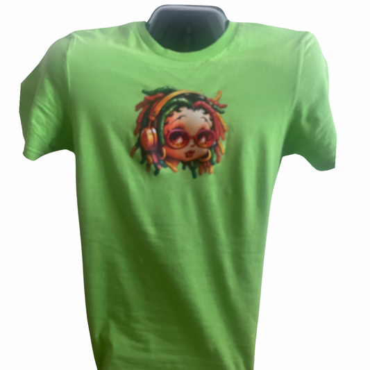 Boop Reggae Girl T-shirt