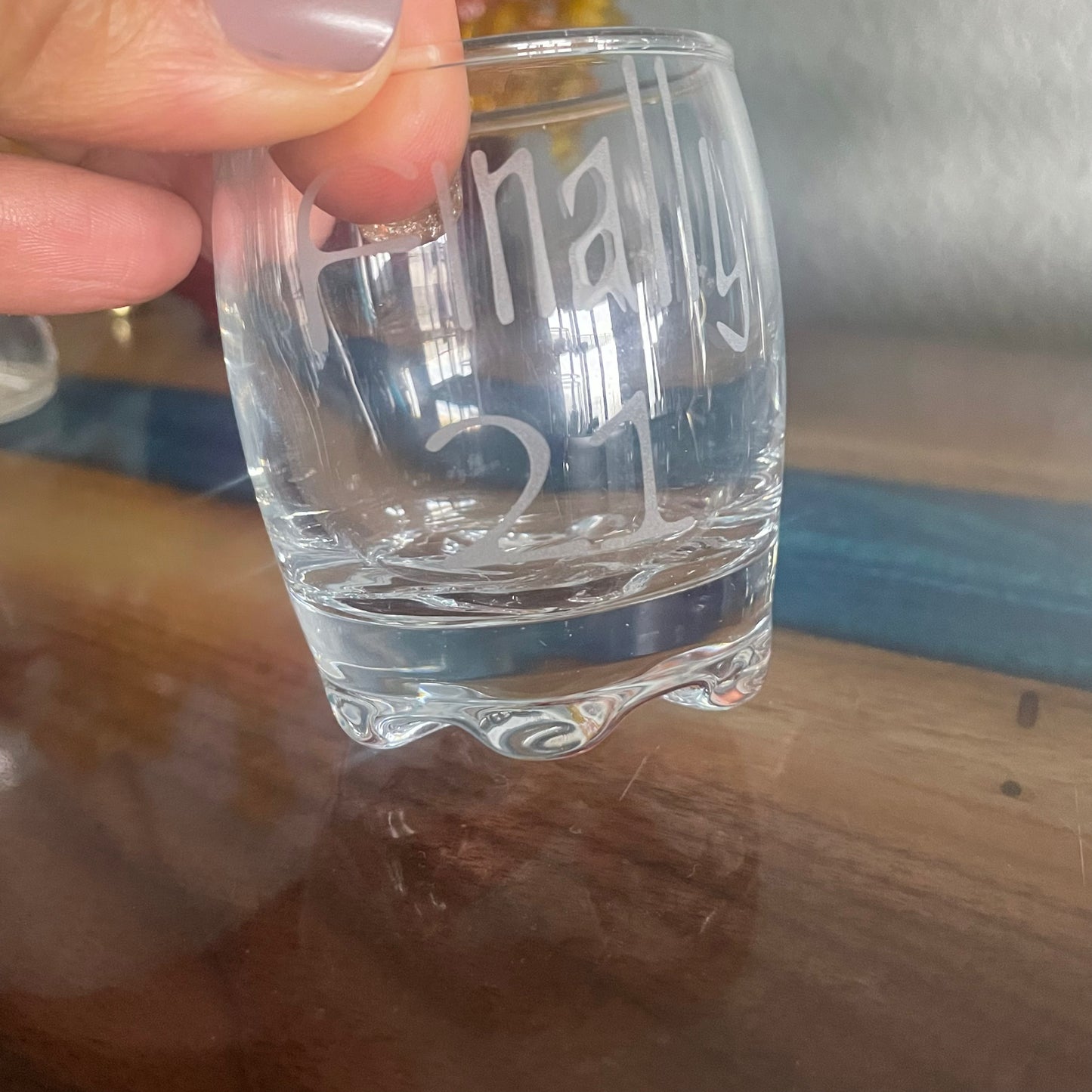 Finally 21 Luxe Shot Glass 2.75 oz.