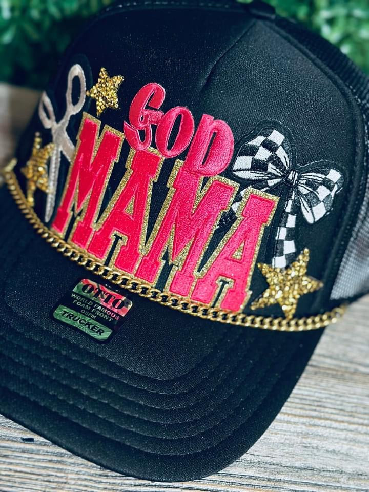 God Mama Trucker Hat