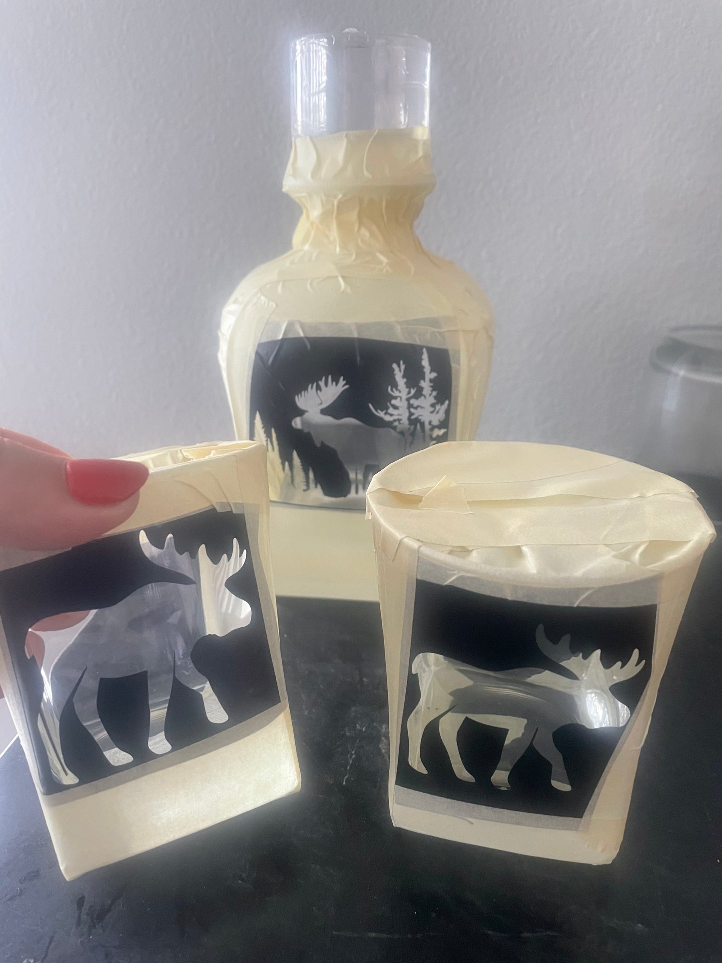 Decanter 2 Glass Set