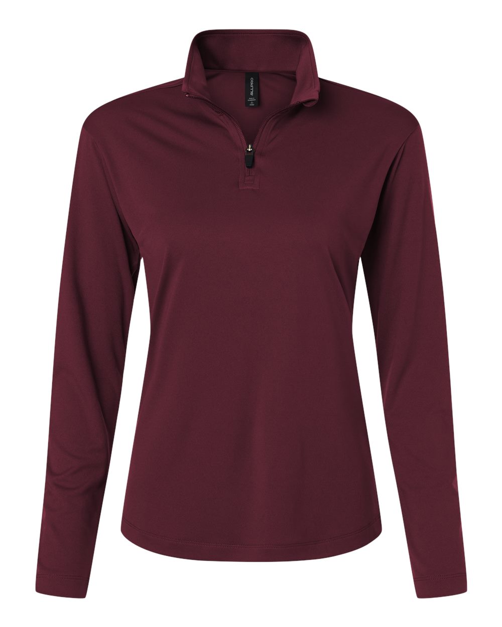 Half Zip Long Sleeved Performance Shirt