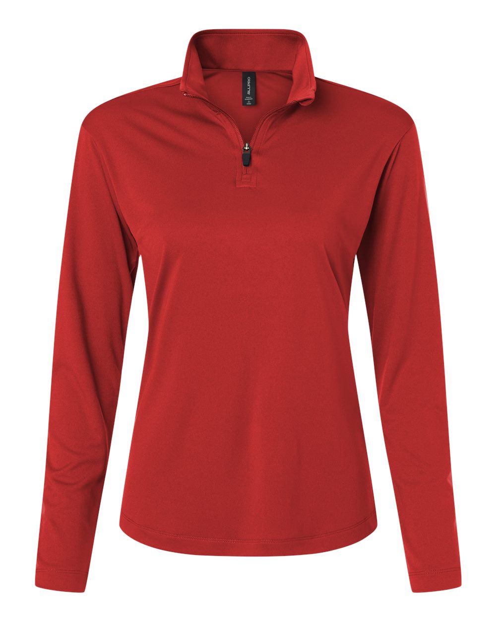 Half Zip Long Sleeved Performance Shirt
