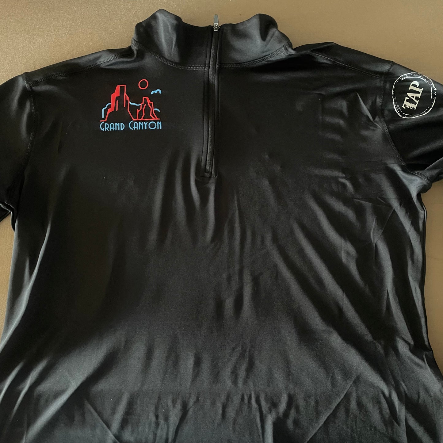 Half Zip Long Sleeved Performance Shirt