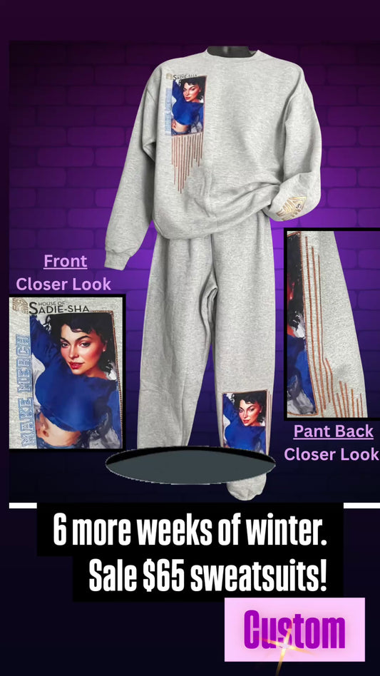 Custom Sweatsuit Groundhog Special